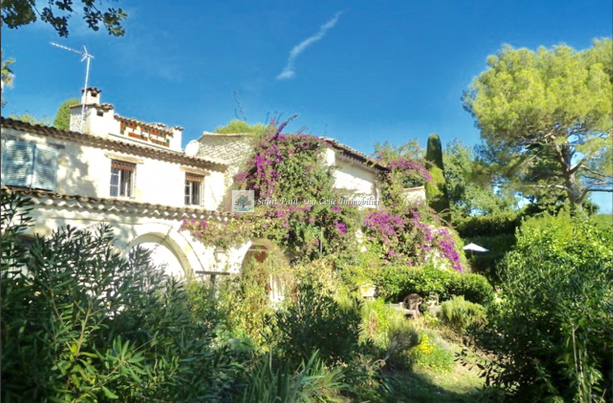 Vente Villa Saint Paul De Vence Vue Mer Et Village